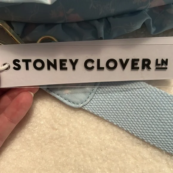 Stoney Clover High Tea printed ruffle mini heart tote - Picture 7 of 7